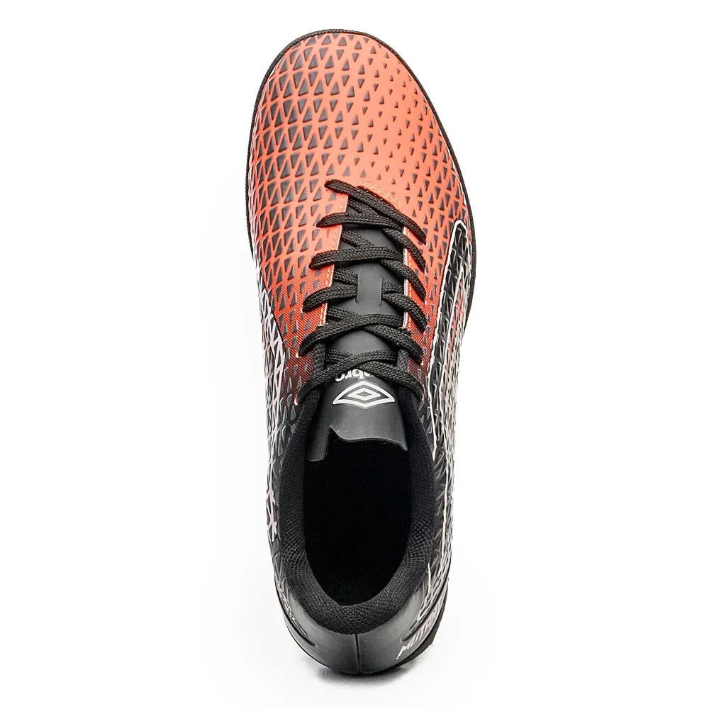 Umbro Chuteira MUTANT U01FB00251-012 CoralPretoBranco Sint -5-